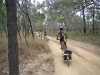 Gaye and Mark on the Overland Telegraph Track