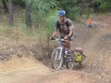 Ed exiting a dry creek bed on the OTL