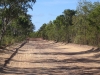 Our least favourite type of road...heavily corrugated and sandy. This is the main bypass road south of the Jardine River