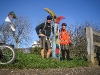 Ed & Gaye at cycle path sign