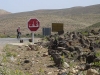 Obeying road signs enroute to Azrou