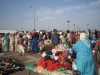 A busy market in the coastal town of Asilah