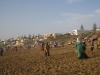 Beach crowds at Asilah, Morocco