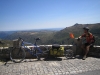 Ed contemplates the last few hundred metres of climbing Torre, Portugal