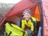 Ready to ride. Bush camp near Douro River, Portugal.