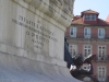 City square monument. Porto, Portugal