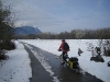 Bike Path - Lausanne to Brig, Switzerland