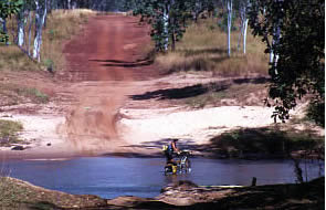 A refreshing stop on the Gibb River Road, Kimberley. WA.