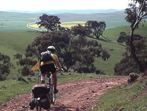 Above & Below: Travelling on the Mawson Trail. SA