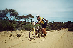 Tough going in Murray Sunset NP