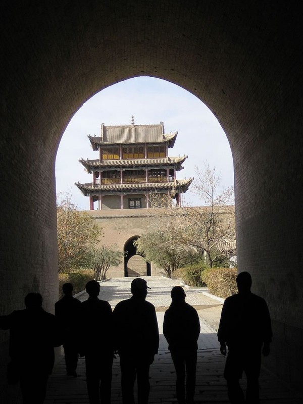 Jiayu Pass Fort. Jiayuguan (near Yumen). This fort was located at the western end of the Great Wall of China.