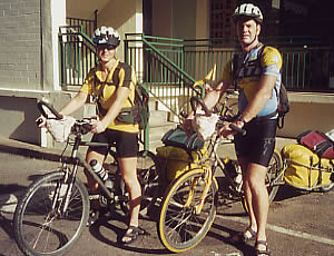 Ed and Gaye leaving Darwin