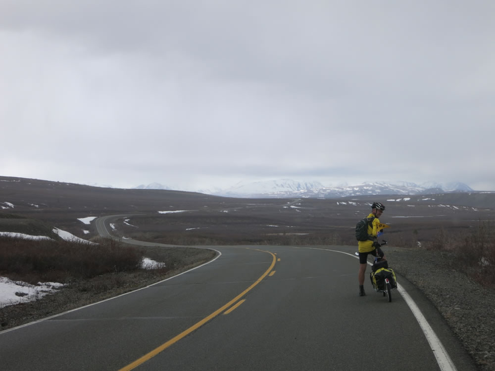 Cold & wet conditions followed us onto the dirt along the Denali Highway.