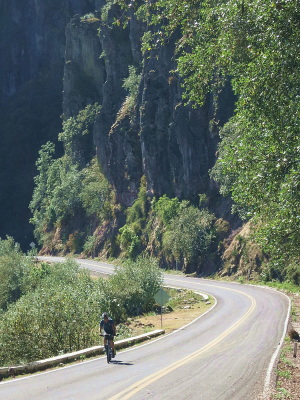 Climbing in the Sierra Madre Occidental range