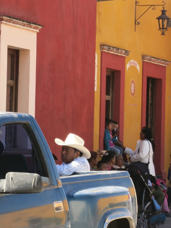 Village on the approach to San Miguel Allende